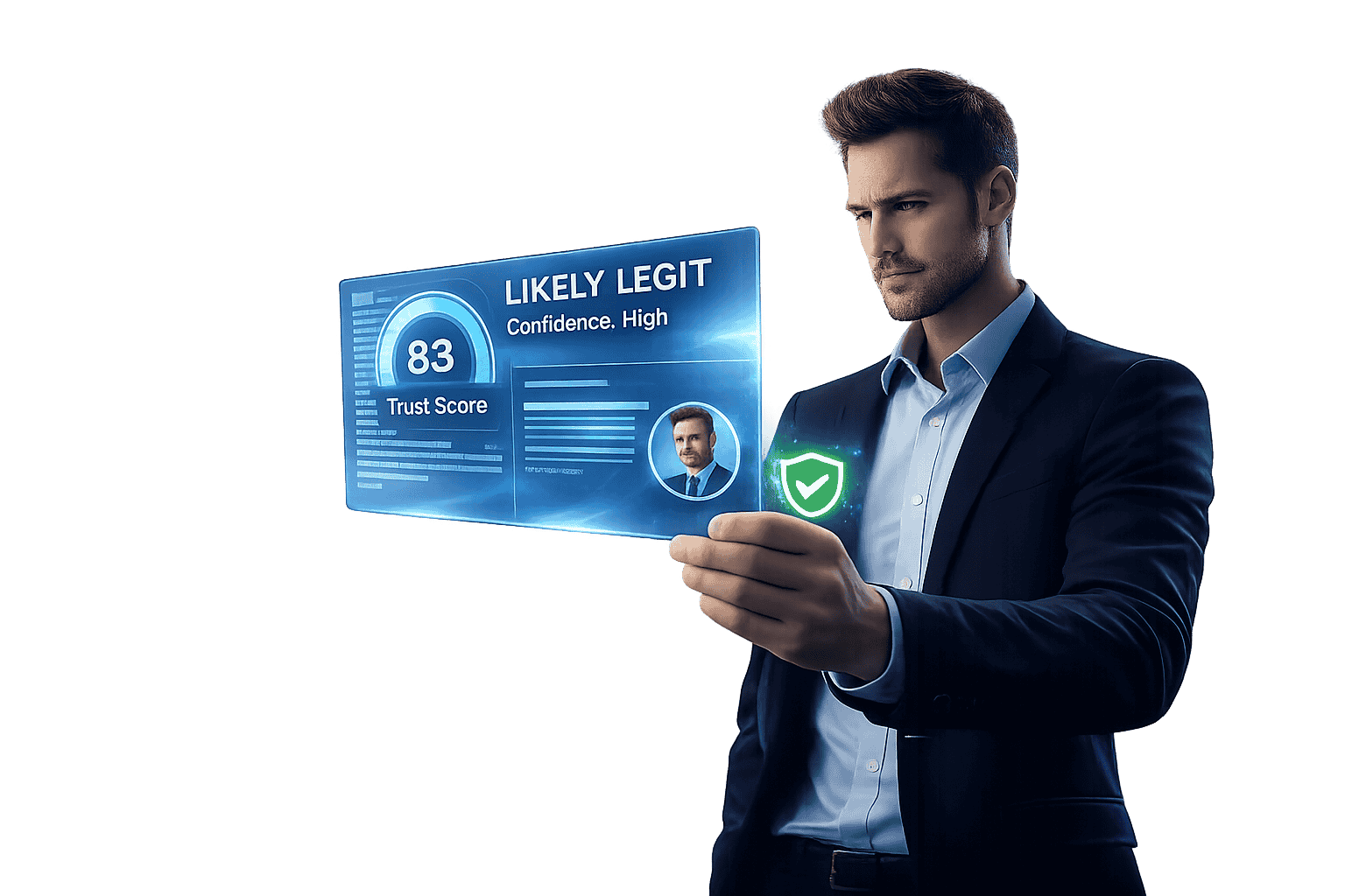 Legitimate job offer illustration