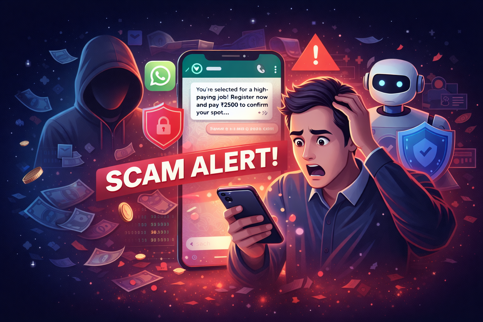 WhatsApp job scam detection